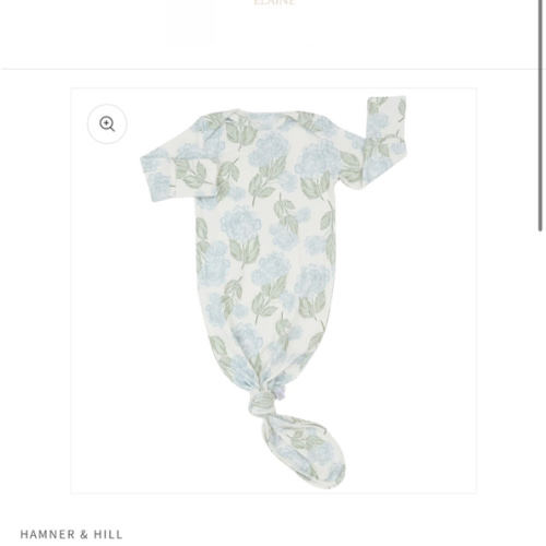 Girls Garden Party Knotted Gown – Everleigh Elaine