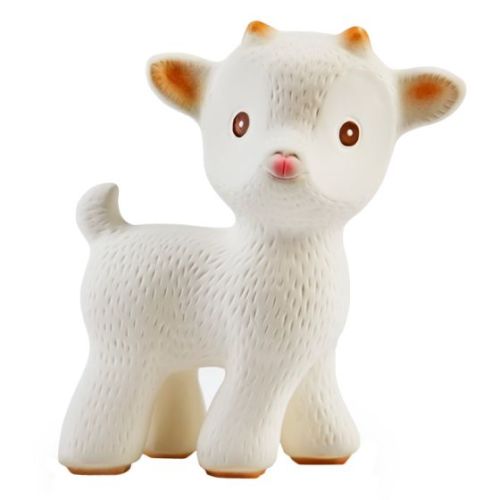 Sola the Goat Natural Rubber Teething and Grasping Toy by Caaocho