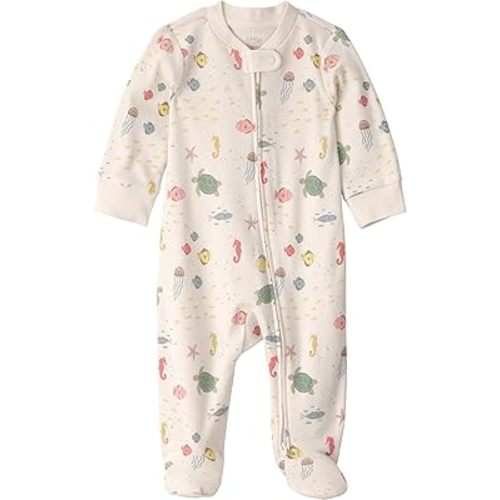 Amazon.com: little planet by carter's unisex-baby Sleep and Play made with Organic Cotton, Light Blue, 6M : Baby