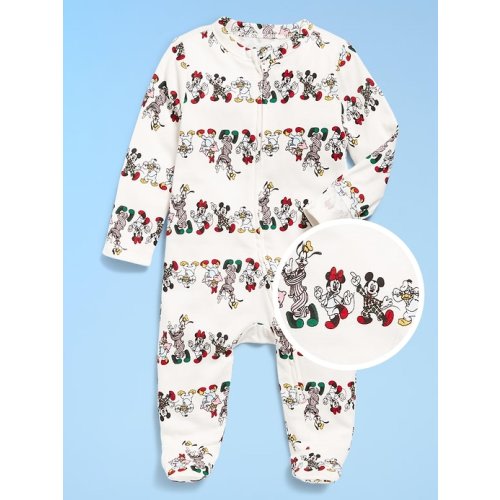 Old Navy x Disney 2-Way-Zip Sleep & Play Footed One-Piece for Baby