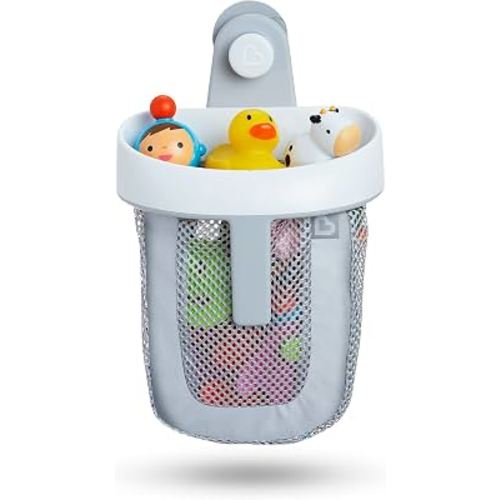 Munchkin Super Scoop Hanging Bath Toy Organizer, Grey