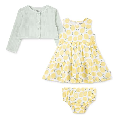 HUGGIES baby-girls Dress and Cardigan 2-piece Outfit Set