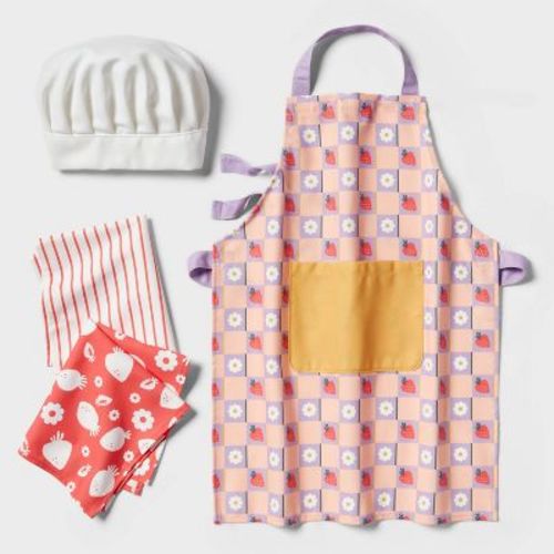 Girls' Apron with Chef Hat - Pillowfort™