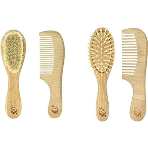 Baby Brush & Learning Brush & Comb Set