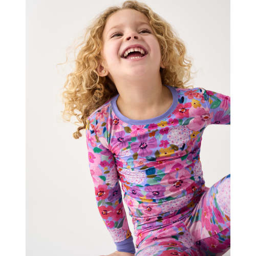 Sweet Sprigs Two-Piece Pajama Set | Little Sleepies