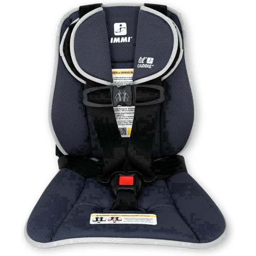 Lil’ Caddie Child Positioner for Golf Carts, 5-Point Positioner Designed to Secure Children in Golf Carts Under 15mph, Charcoal