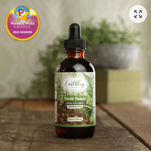 Teeth Tamer Herbal Extract | Natural Teething Relief | Natural Wellness | Earthley | Earthley Wellness