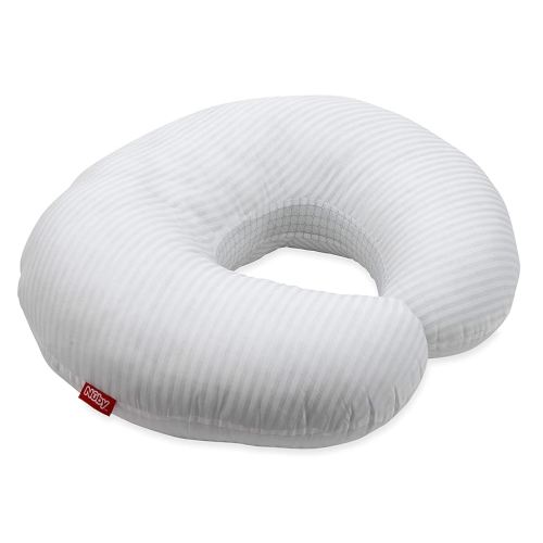 Nuby Support Pod Infant Breastfeeding Pillow - Baby Support Pillow for Newborns - White