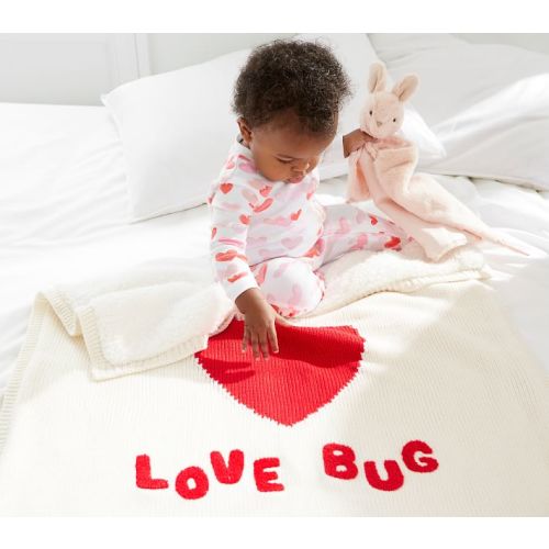 Love Bug Heirloom Baby Blanket