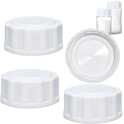 Travel and Storage Bottle Caps Compatible for Philips Avent Baby Bottles, Bottle Lids Replacement, 4 Count