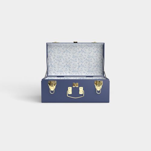 Mini Trunk - Navy - Petites at Play / Embroidery
