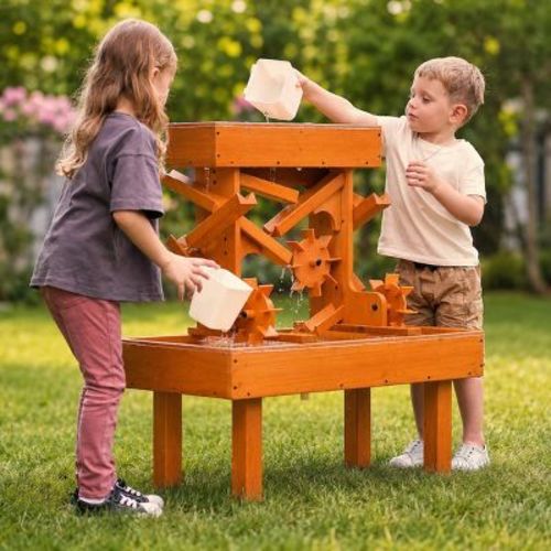 Avenlur Water & Sand Table: Weather-proof, sensory play for toddlers 1-5yrs. Durable, indoor/outdoor fun. Perfect for little ones!