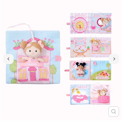 A Berry Special Day - Personalized Montessori Soft Book – Leya Doll