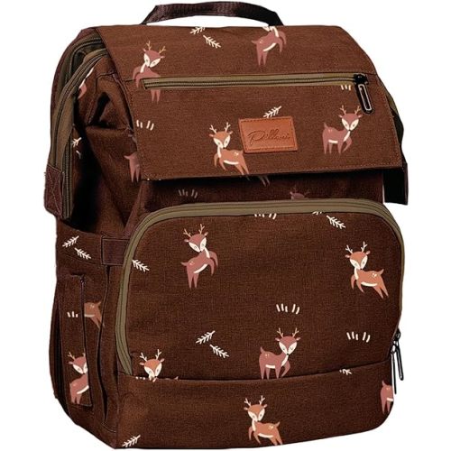 PILLANI Baby Diaper Bag Backpack - Large Bag for Boys & Girls, Waterproof Diaper Backpack - Travel Diaper Bags w/Changing Pad, Baby Registry Search & Shower Gifts - Essentials Must Haves Newborn Stuff