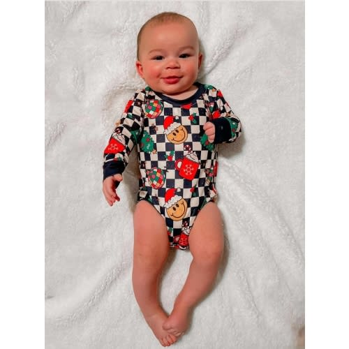 Retro Ornament Long Sleeve Leo