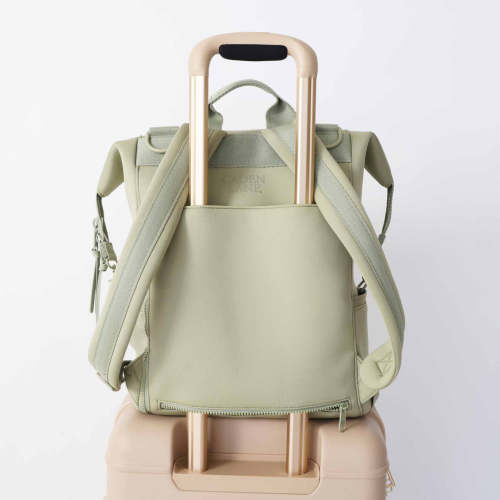 Weslie Diaper Backpack in Matcha | Caden Lane