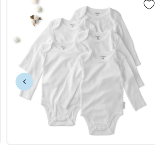 BLAKE 5-Pack Long Sleeve Bodysuit - NB