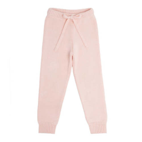 unisex soft pink knit pant – minnow