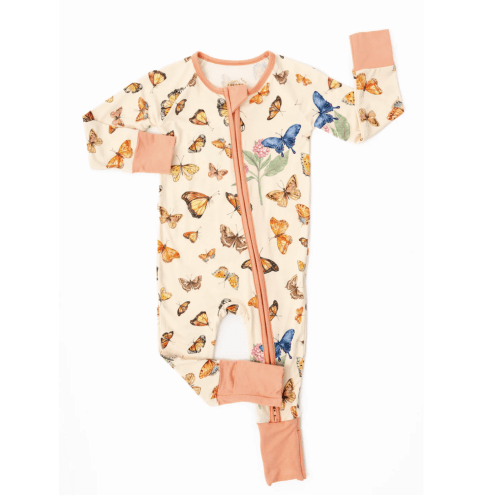Kensington's Butterflies Bamboo Sleeper – Little Crowns & Capes