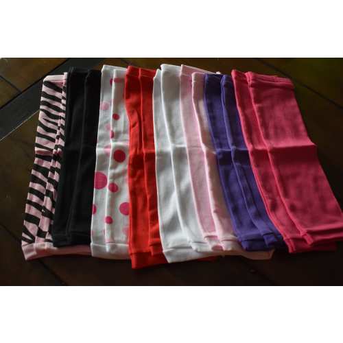 Baby Girl Leg Warmers - Pink, Purple, Zebra, Red, White, Black - Clearance Sale 6M, 12M, 2-4Y