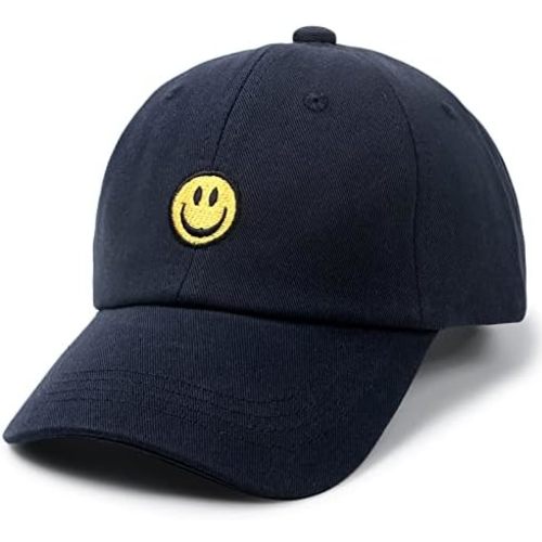 SONMONY Toddler Hat Smile Face Kids Baseball Cap Adjustable Cute Hat 3-12Y