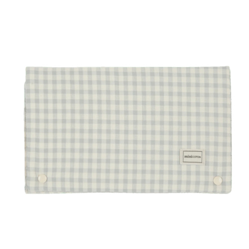 Changing Mat Vichy Blue · Minicoton