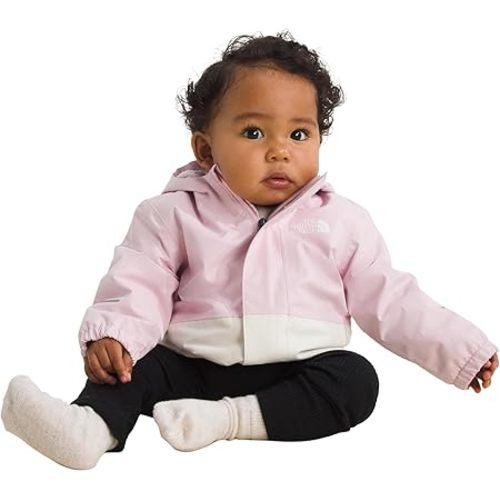 THE NORTH FACE Baby Warm Antora Rain Jacket | Windproof & Waterproof Rain Coat, Adjustable 3-piece Hood