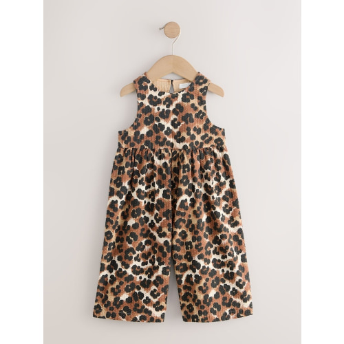 Animal Print Sleeveless Playsuit (9-12 mos)