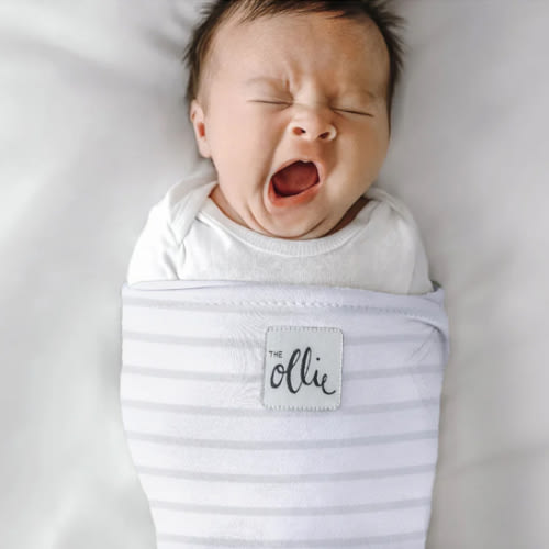 The Ollie® Swaddle | Award-Winning Baby Swaddle for Newborn Sleep | Baby Registry Favorite