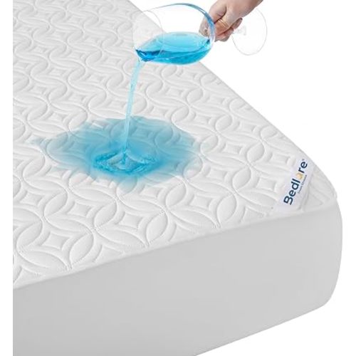 BEDLORE Waterproof Mattress Protector, King Size Mattress Pad