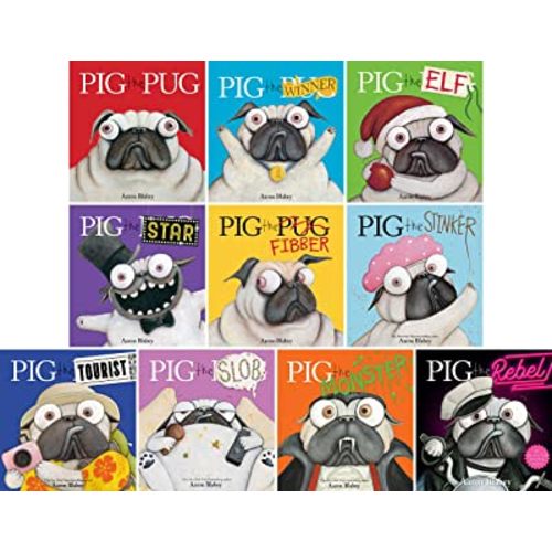 Pig the Pug Complete Series Set (10 Books)
