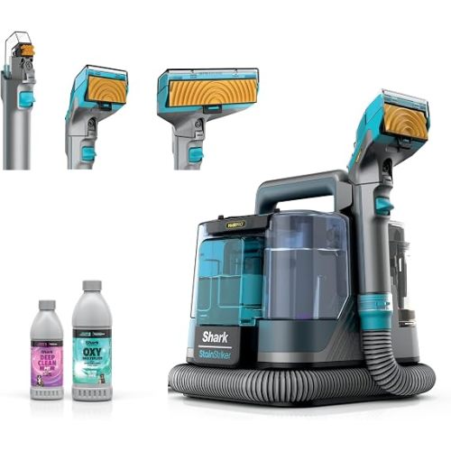 Shark StainStriker HairPro Portable Stain Cleaner,3 Tools, Self-Clean PX253