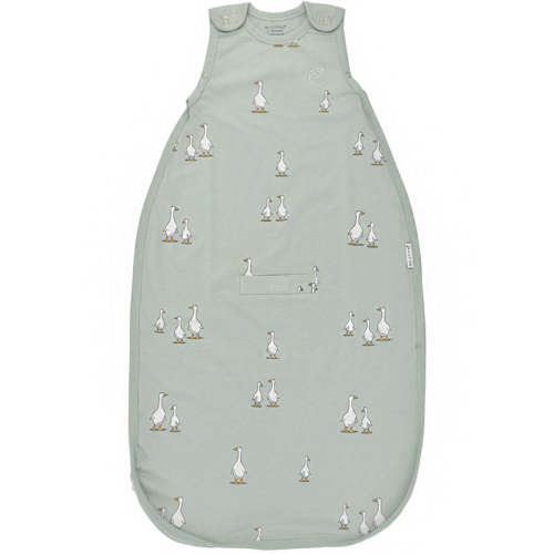 Ecolino® Adjustable Baby Sleep Bag, Organic Cotton, Universal Size: 2 Months - 2 Years, Goose 2 Months - 2 Years