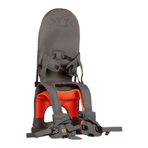 Minimeis Baby and Child Shoulder Carrier - Gray/Orange