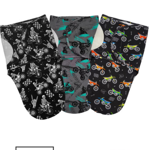 Dirt Bike Life Swaddles *PREORDER - SHIPPING OUT BETWEEN OCT 6 - 13* | Strictly Wild