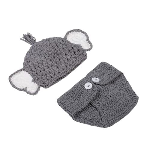 Matissa Newborn Baby Girl/Boy Crochet Knit Costume Photography Prop Hats Outfits