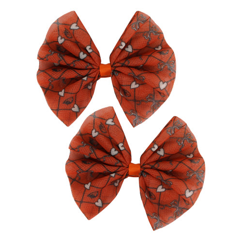 Mesh Bow Clips with Beaver - OSU Beaver Store