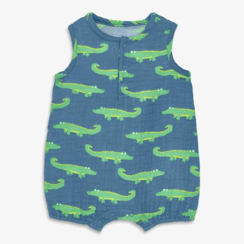Baby Cotton Gauze Bubble Shortie