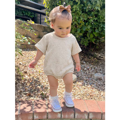 Cream Speckle / T-Shirt Bubble