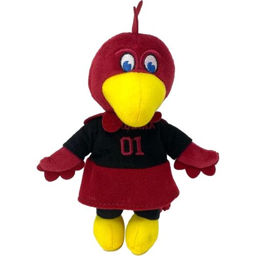 Gamezies Baby Boy and Girl Silicone Pacifier with College Mascot Removable, Washable Plush Toy CPSIA Tested, BPA-Free 0-6 Months (South Carolina)