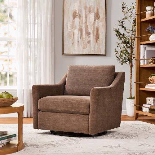 My Texas House Roan Swivel Accent Chair