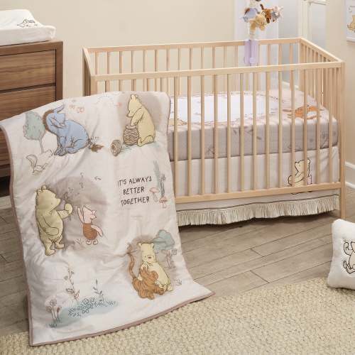 Storytime Pooh Soft Faux Shearling Nursery Throw Pillow - Cream – Lambs & Ivy