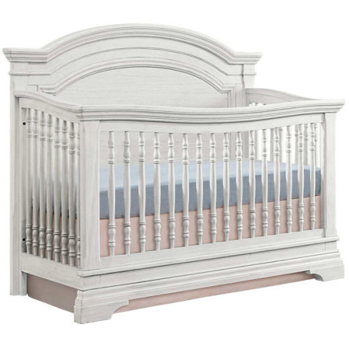 Olivia White Arch Top Convertible Crib