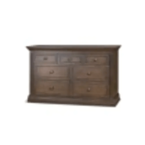 C&T Int'l Providence Double Dresser in Chocolate