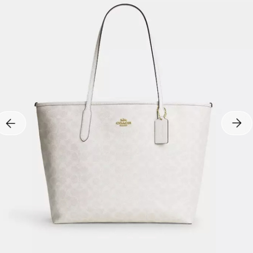 City Tote Bag In Signature Canvas