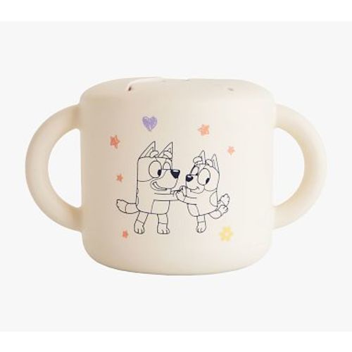 Mushie Silicone Snack Cup - Bluey Ivory