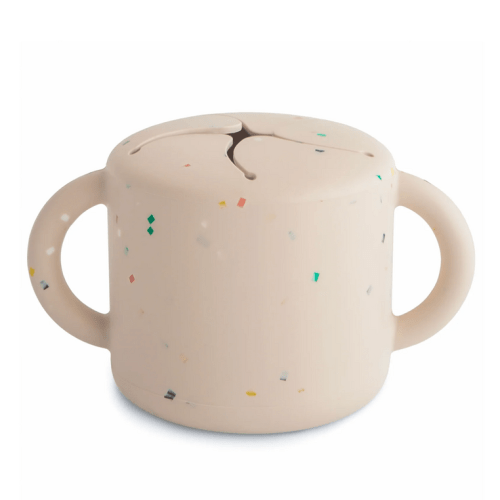 MUSHIE Snack Cup - Vanilla Confetti - The Spotted Goose