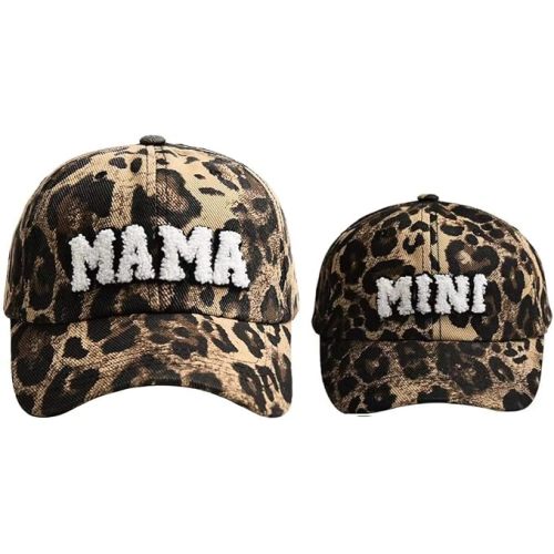 2PCS Family Hat Set - Mama & Mini Retro Baseball Cap - Snap Cap - Mother's Day
