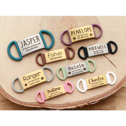 Silicone Pet ID Tag