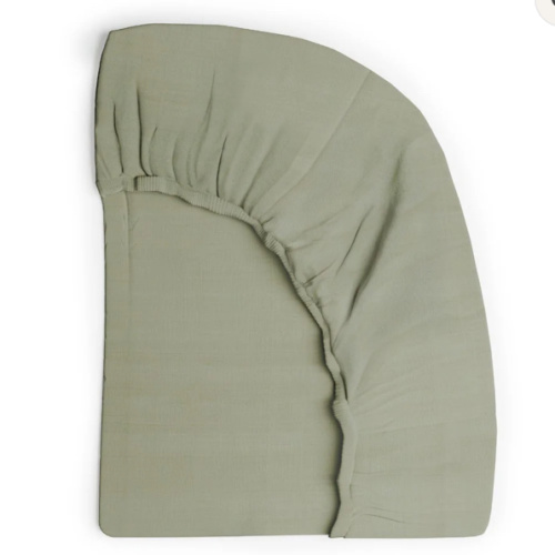Breathable Organic Muslin Crib Sheets | GOTS-Certified Cotton | Naturepedic